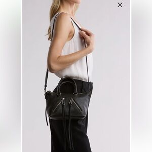 Rebecca Minkoff
Micro Moto Satchel/ Crossbody leather black size New
